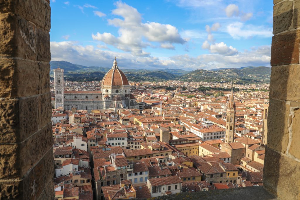 Uitzicht vanaf het Palazzo Vecchio